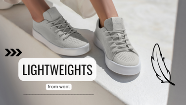 Our lightweight trainers made from Merino wool