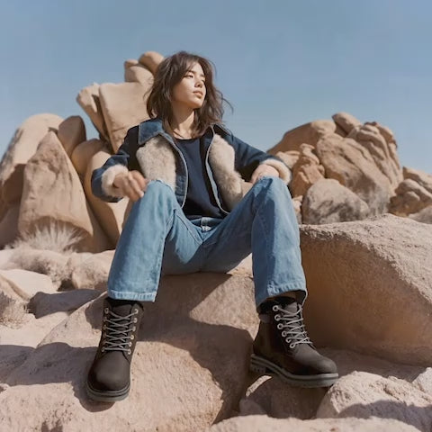 Merino Leather Boot Women